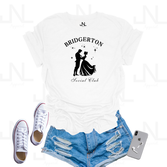 Bridgerton Social Club Graphic T-Shirt