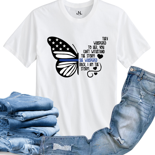 Butterfly the Storm Graphic T-Shirt